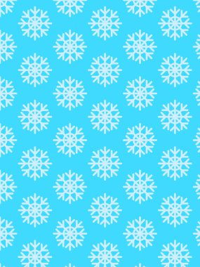 Kesintisiz kar tanesi desen. Vektör çizim.