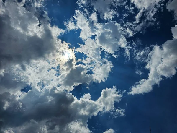 Ein Verträumter Tag Über Den Wolken — Stockfoto