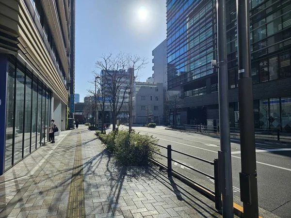 Suave Despertar Das Cidades Japão — Fotografia de Stock