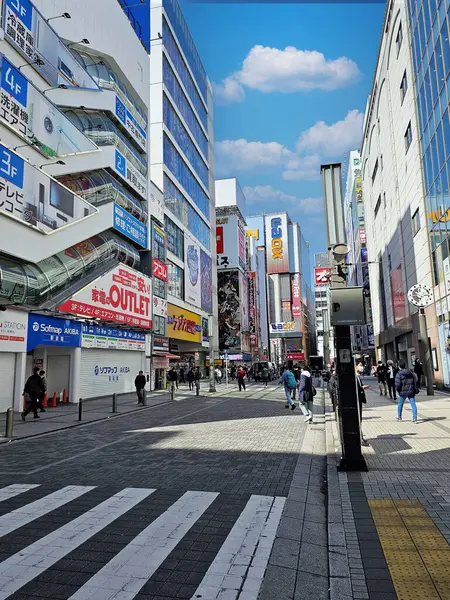 Belo Começo Nas Cidades Japão — Fotografia de Stock