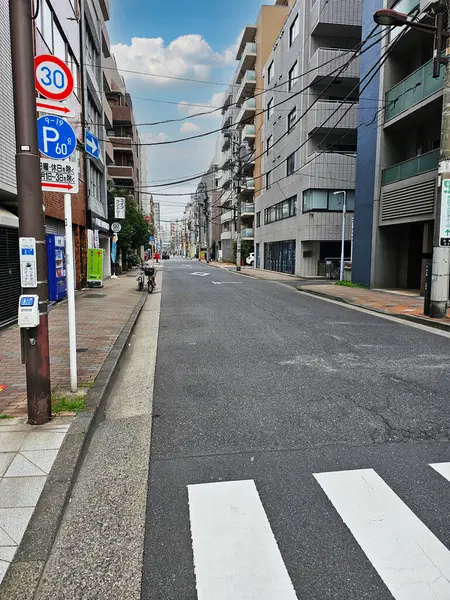 Beau Départ Dans Les Villes Japonaises — Photo