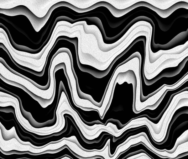 Dynamic Waveforms Photoshop Journey — 스톡 사진