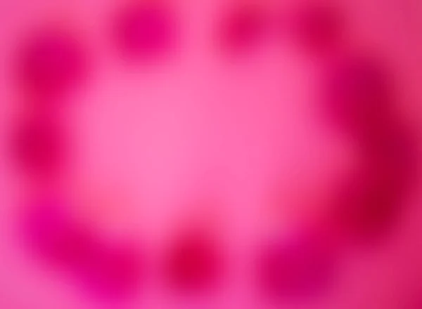 Verschwommener Heller Unscharfer Rosa Hintergrund Mit Flecken Den Rändern Platz — Stockfoto