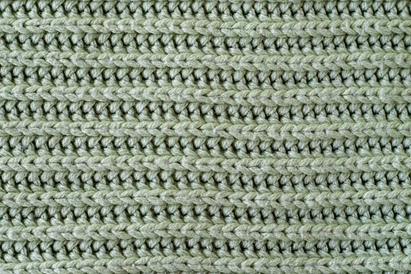 Textura Viejo Suéter Lana Verde — Foto de Stock