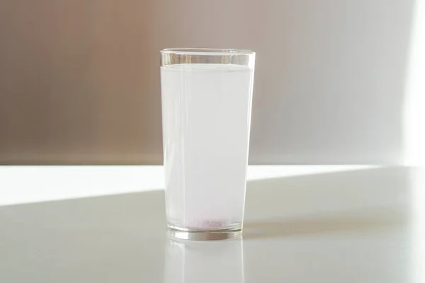 Tableta Electrolitos Disuelve Agua Sales Rehidratación Oral Para Deportistas —  Fotos de Stock