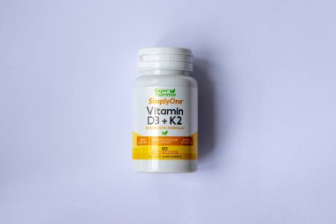 IRPEN, UKRAINE, 2 ARALIK 20222, Süper Beslenme, D3 K2 vitamini, İllüstrasyon Editörü.