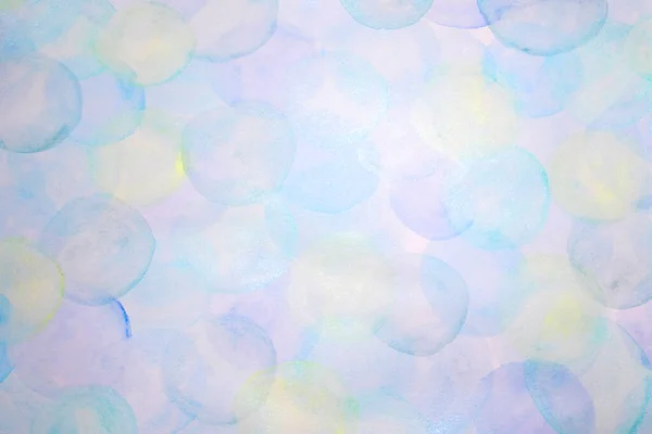 Abstract Blue Green Background Watercolor Circles Painted Sea Pattern Bubbles — Stock fotografie