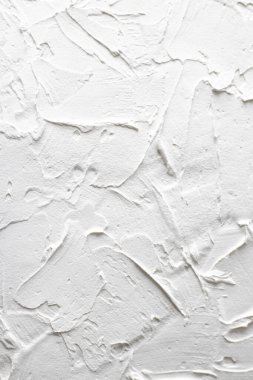 Vertical light wallpaper wall background, textured putty, plaster. Blank space for design