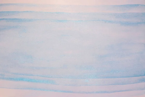 Abstraktní Modré Akvarelové Pozadí Mikrotřpytkami Vodní Nebo Mořský Efekt — Stock fotografie