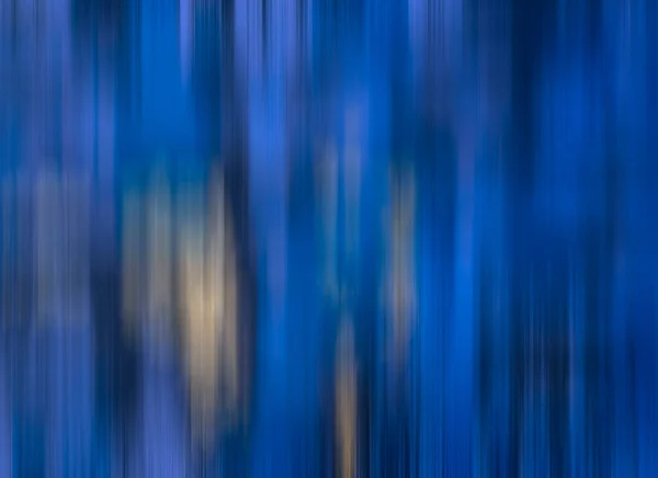 Contemporary artwork in dark blue with gold or yellow accents. Motion blur.