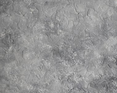 Light wallpaper background, textured putty, plaster in white and grey. Empty design space. Marble painting