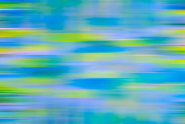 明亮的蓝绿色背景在模糊的运动中 案文的篇幅 — 图库照片