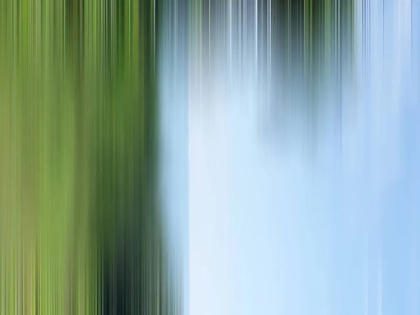 Green Blue Background Lettering Design Blurred Motion — Stock Photo, Image
