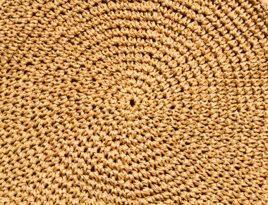 Raffia işlemesi kolay organik bir ahşap liftir. Tığ işi tekniği - tek tığ işi..