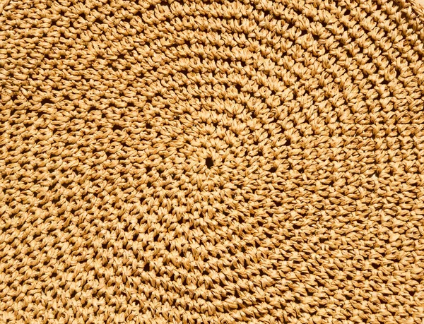 Raffia Uma Fibra Madeira Orgânica Que Fácil Crochê Técnica Crochê — Fotografia de Stock