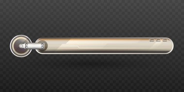 Video Ekran Yayın Başlıkları İçin Soyut Gümüş Metalik Renkli Alt Üçüncü Sancak