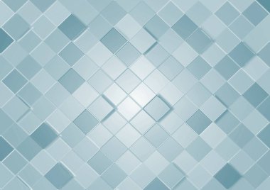 Doku arkaplanı için soyut açık mavi mozaik. Desen konsepti için grafiksel tasarım ve parlak efektler. Mavi arkaplan.