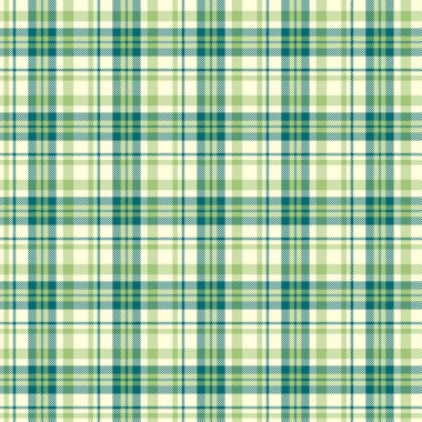 Donmuş, krem rengi ve açık yeşil renkli ekose desenli bir kumaş. Tasarım, genellikle tekstil ve modada kullanılan klasik, simetrik bir ızgara oluşturarak kesişen çizgiler ve kareler içerir..