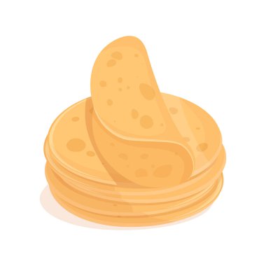 Boş yuvarlak taco yığını düzenleme