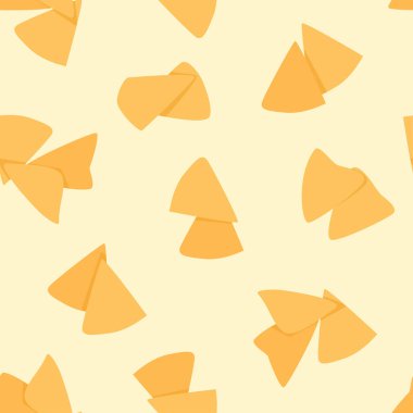 Meksika üçgen mısır cipslerinin kusursuz deseni.