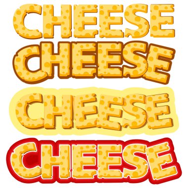 Peynir harflerinin yazıtları.