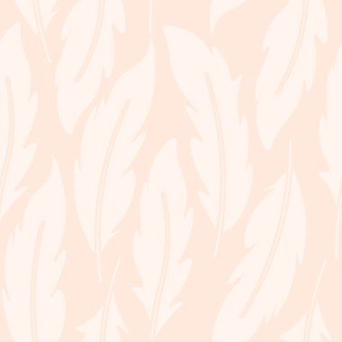 Bej arkaplanda pastel tüylerin kusursuz deseni