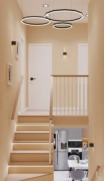 Treppe Einem Privathaus — Stockfoto
