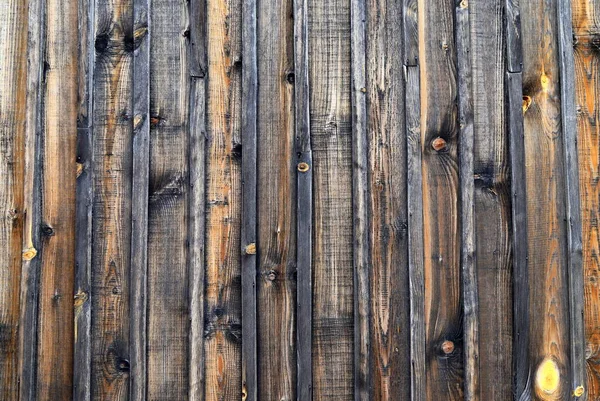 Natural Wood Background Old Dark Vintage Brown Wooden Wall Wood — Stock Photo, Image