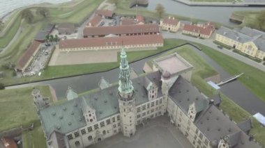 Kopenhag 'da tarihi bina - Avrupa seyahati