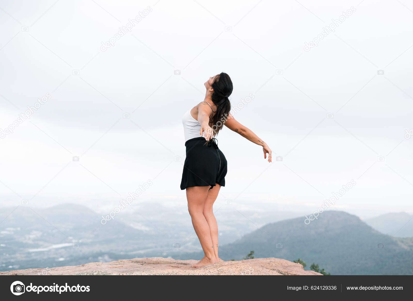 Scantily dressed woman Stock Photos and Images