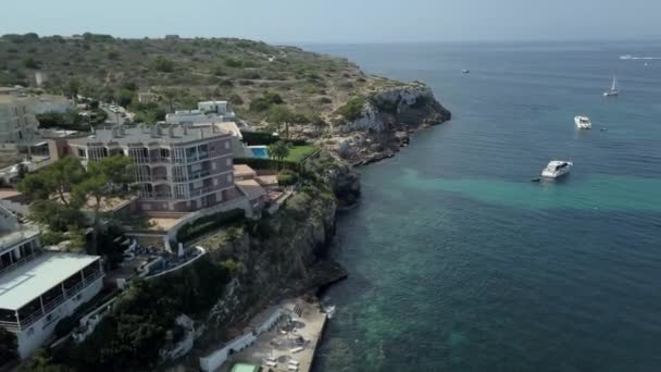 Розкішні Апартаменти Між Скелями Туризмом Островах — стокове відео
