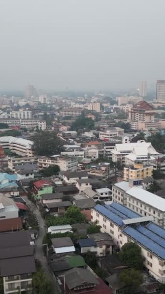 Wspaniałe Widoki Chiang Mai Nieba Fhd Vertical Video — Wideo stockowe