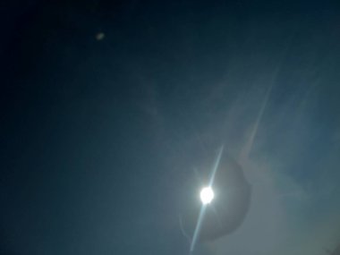 Güzel bir gökyüzü olan soyut bir arkaplan