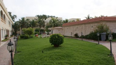 Güzel tropikal otel.