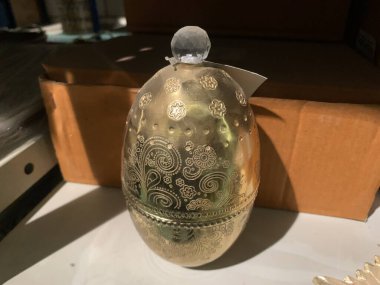 Cam bir kavanoza yakın çekim