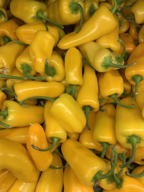 taze sarı dolmalık biber