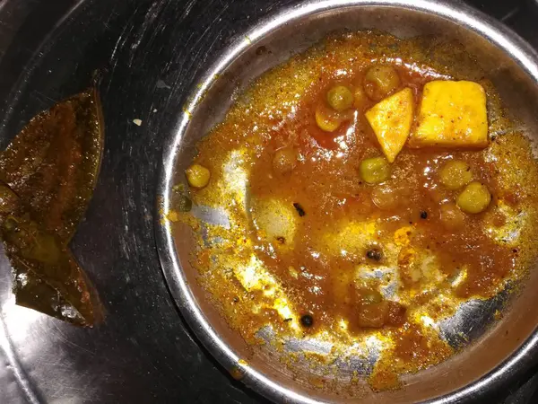 Lezzetli Asya yemeklerinin yakın görüntüsü