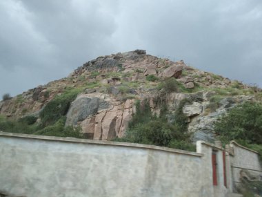 Dağların güzel manzarası