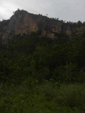 Güzel dağ manzarası. doğa arkaplanı