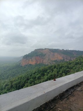 Dağların güzel manzarası