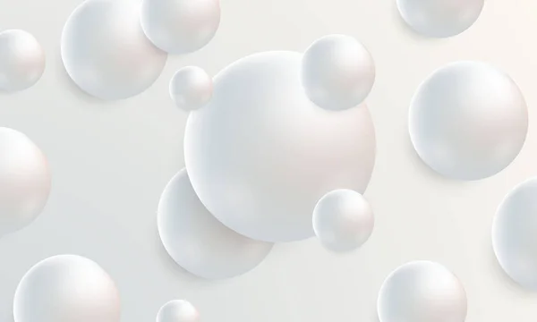 Esfera Branca Brilhante Fundo Bolas Coleção Gradiente Textura Prata Modelo —  Vetores de Stock