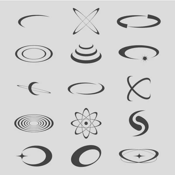 Retro Futurista Y2K Formas Elementos Coleção Símbolos Geométricos Gráficos Abstratos —  Vetores de Stock