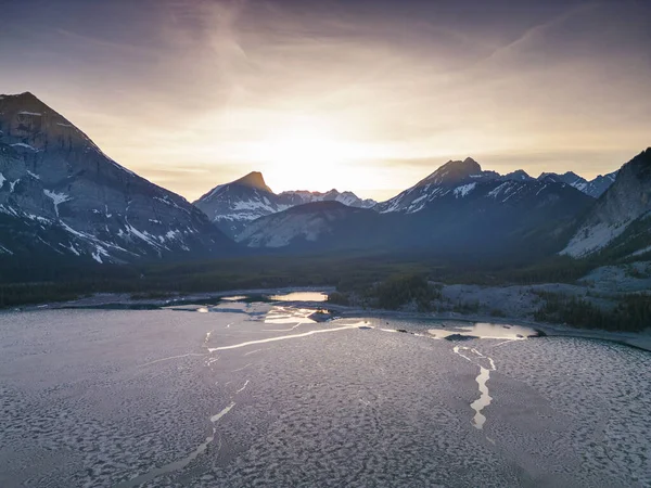 Prachtig Uitzicht Canadese Rocky Mountains — Stockfoto