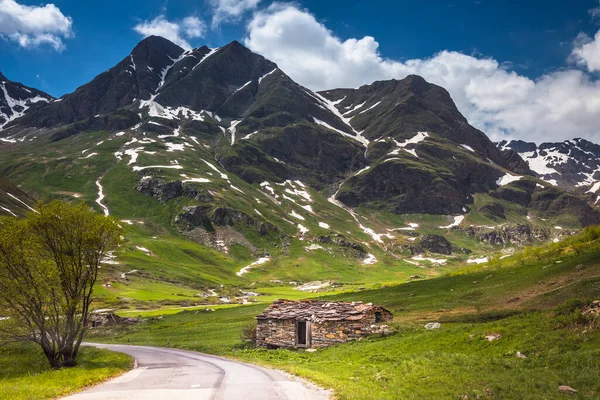 Col Liseran Landscape French Alps Vanoise Haut Savoie France — 스톡 사진