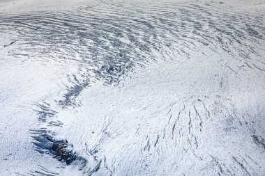 Bernina Masif, İsviçre Alpleri, Engadine, İsviçre 'deki Morteratsch buzuluna yakın çekim