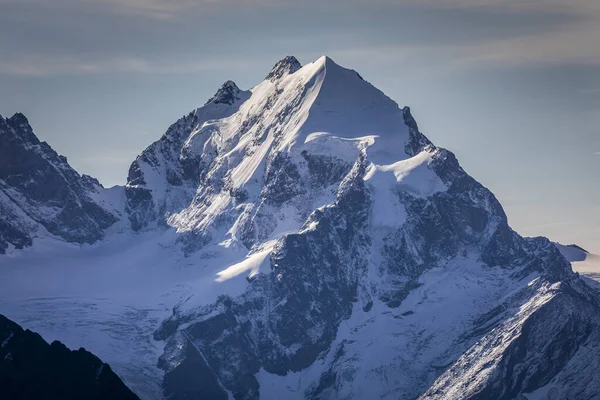 Bernina Palu Pasmo Górskie Lodowcami Alpach Szwajcarskich Engadine Szwajcaria — Zdjęcie stockowe