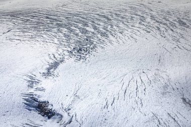 Bernina Masif, İsviçre Alpleri, Engadine, İsviçre 'deki Morteratsch buzuluna yakın çekim