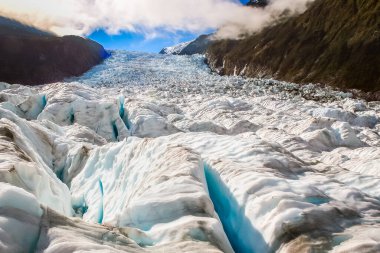 Franz Josef Glacier in Southern Alps, Westland, New Zealand South Island