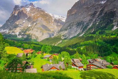 Grindelwald is a village in the Interlaken district in the canton of Berne in Switzerland