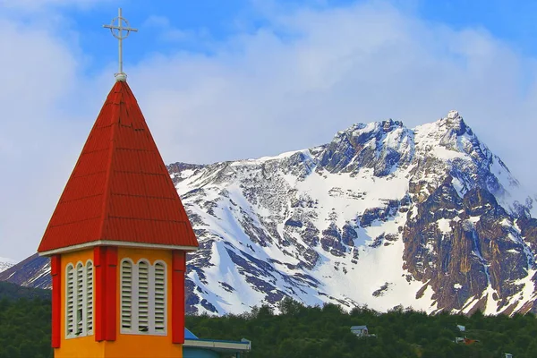 Beagle Channel Tierra Del Fuego Ushuaia Cityscape Argentina South America — Stockfoto